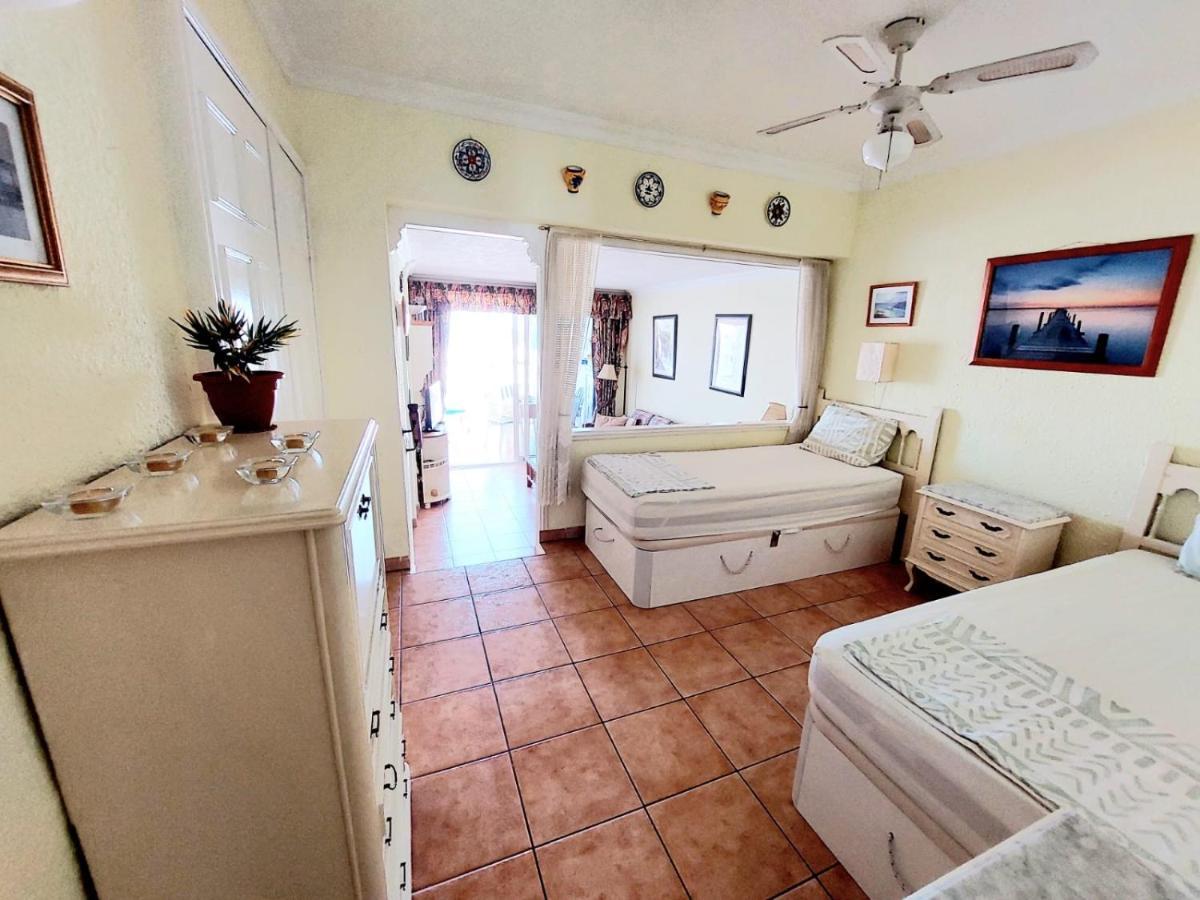 First Line Villa Floor Studio Apartment With Amazing Sea View Air Conditioned Just 50M From The Beach Адехе Екстер'єр фото